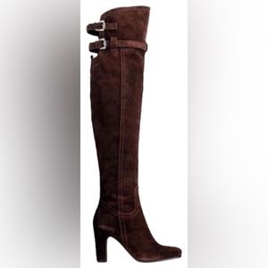 Sam Edelman Brown Suede Over-the-Knee "Sutton" Boots